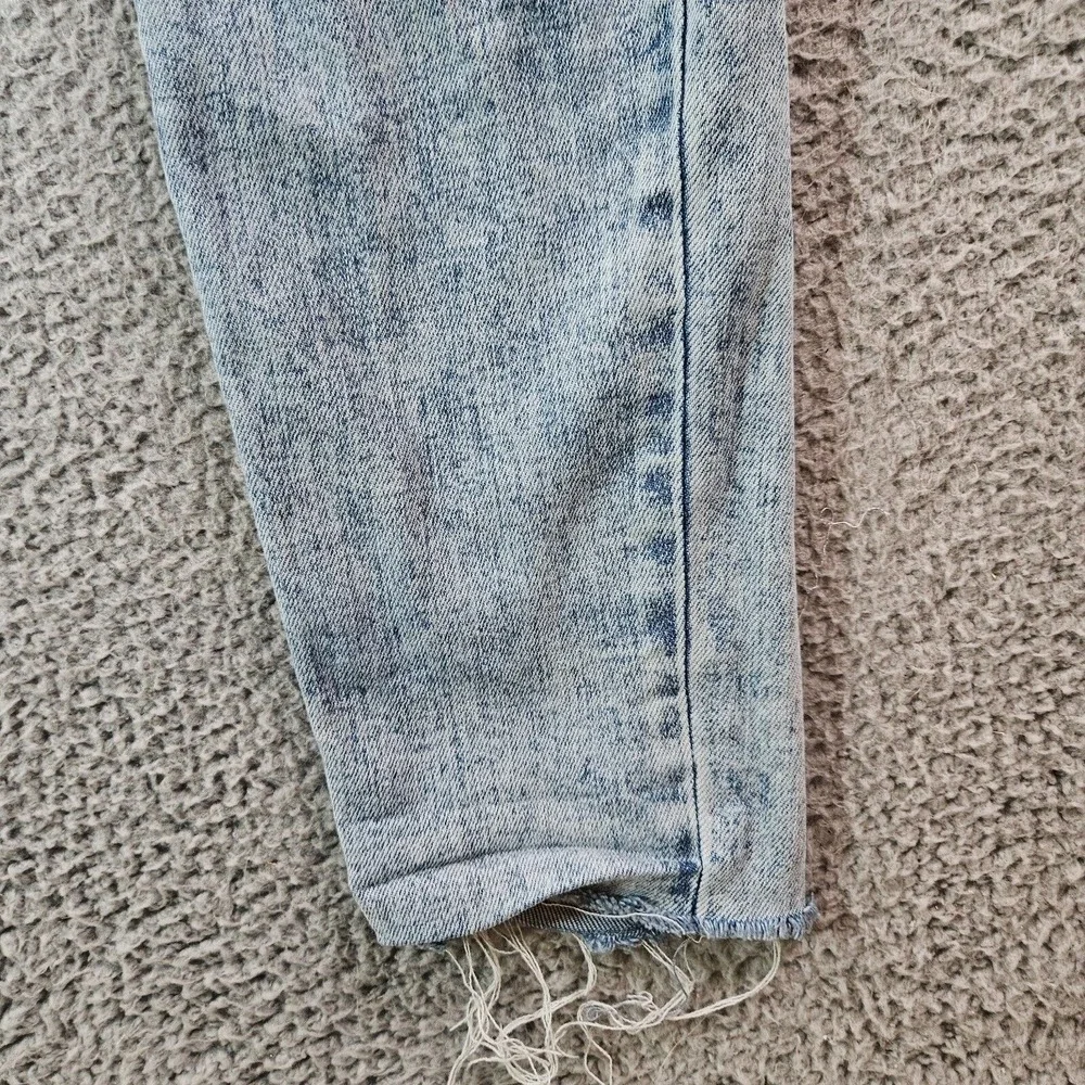 True Religion‎ Jeans Men 33 x 29 Halle High Rise Super Skinny Raw Hem Distressed